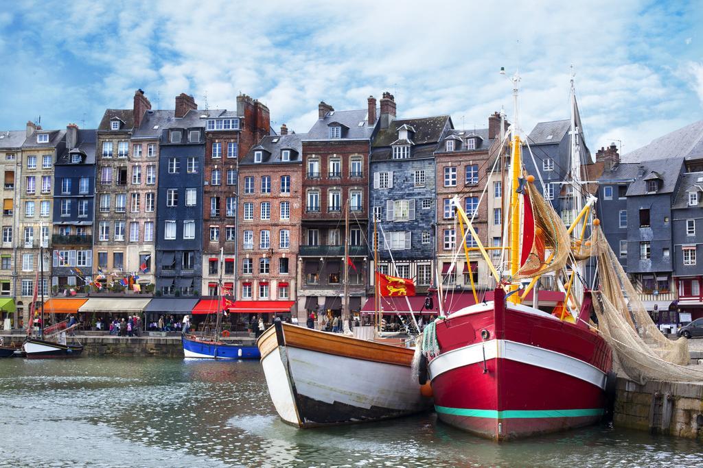 Le Balcon Du Port Apartamento Honfleur Exterior foto